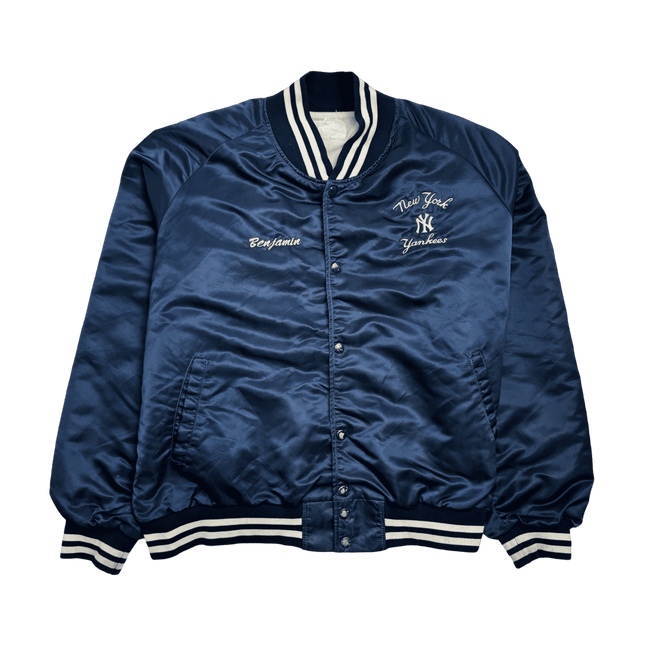 (S) Vintage 90s New York Yankees Satin Jacket