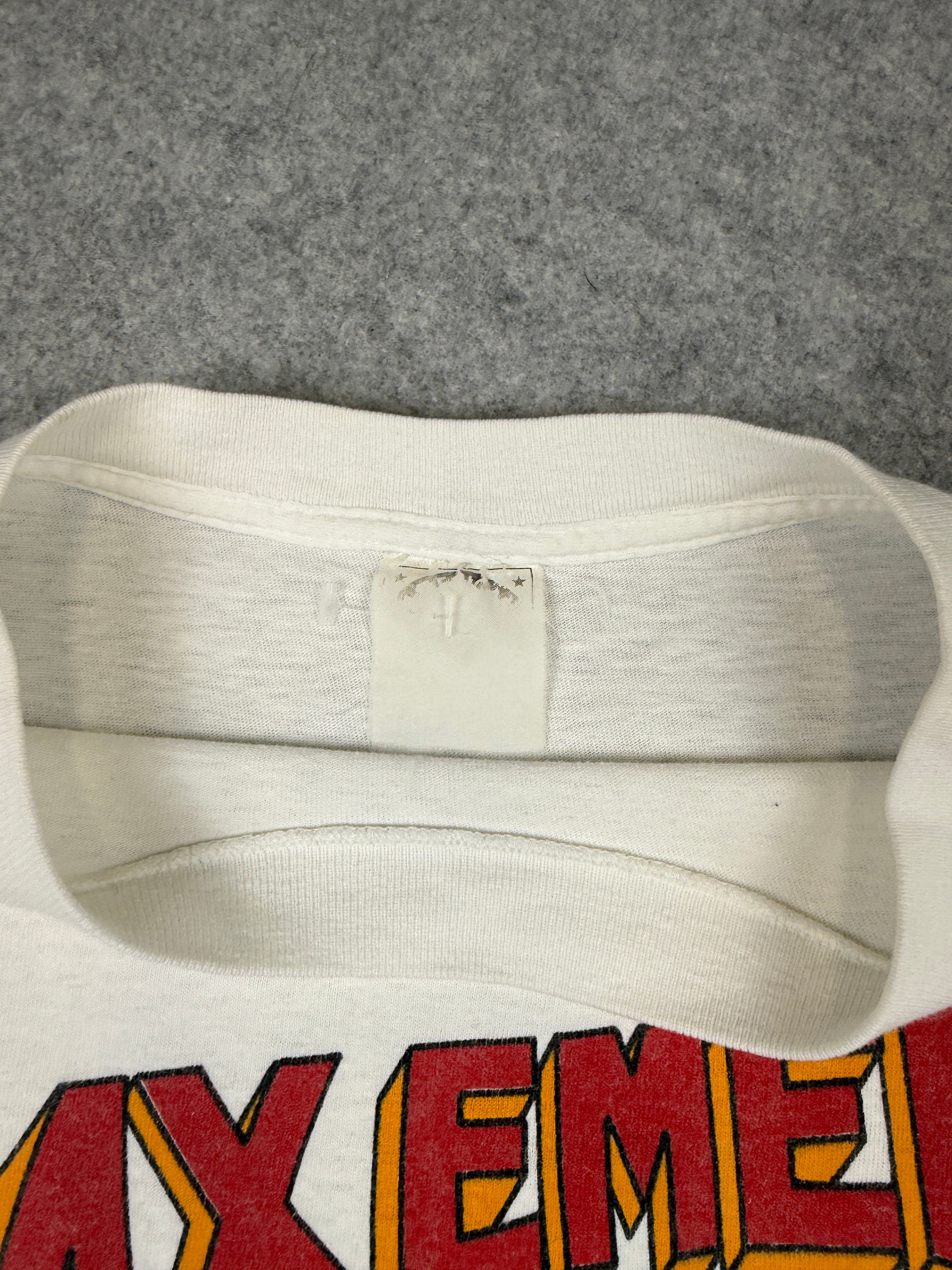 Vintage Bart Simpson Axemen Tee White