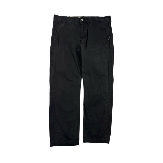 (35) Vintage Levis 505 Silver Tab Chino Pants Black