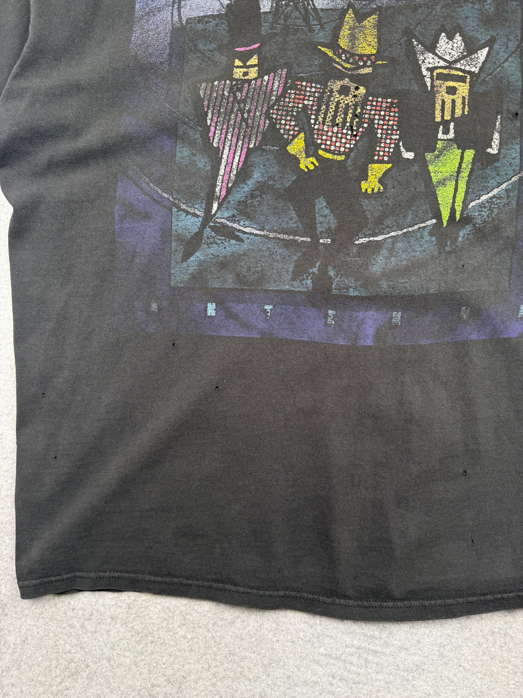 Vintage 1990's ZZ Top Antenna World Tour Tee Black