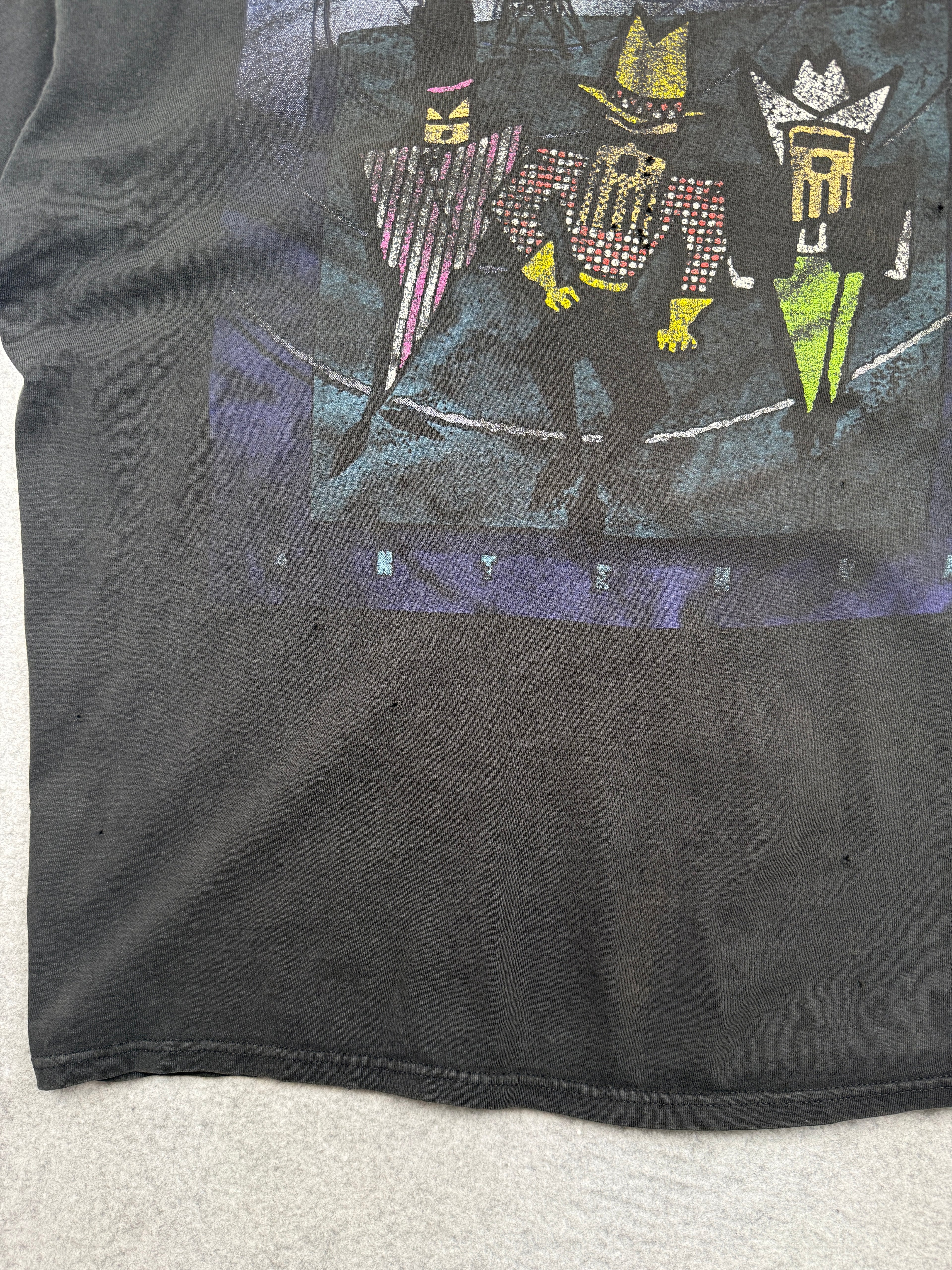 Vintage 1990's ZZ Top Antenna World Tour Tee Black