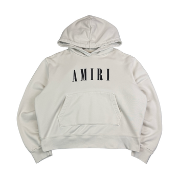 Amiri Core Logo Hoodie Beige (USED)