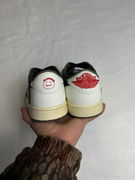 Jordan 1 Retro Low OG SP Travis Scott Medium Olive (USED, NO BOX) | Vitnage Clothing Store Canada