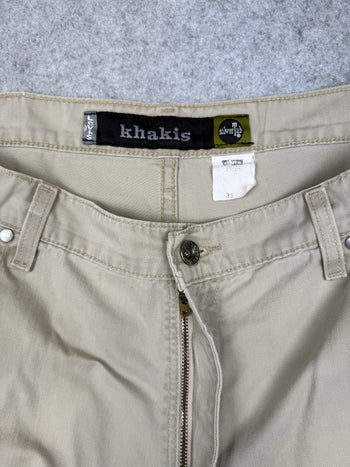 Vintage Levi's Silver Tab Khakis Shorts Beige