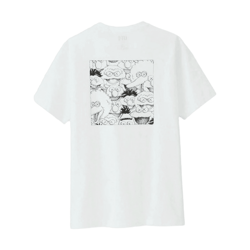 Kaws x Uniqlo Sesame Street Pocket Tee White | Vintage Clothing Store Canada