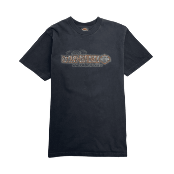 Vintage '05 Barnett Harley Davidson Tee Black