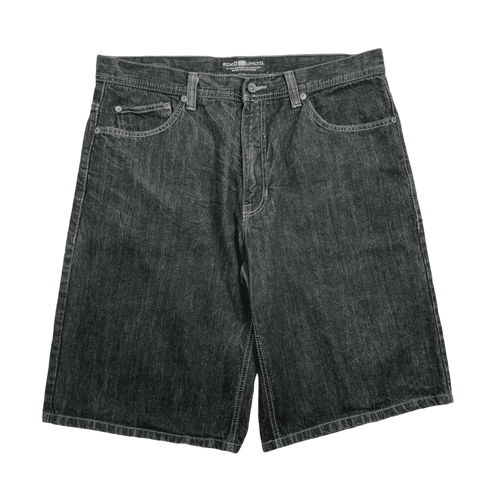 (38) Vintage Y2K Eckō Baggy Denim Shorts Black | Vintage Clothing Store Canada