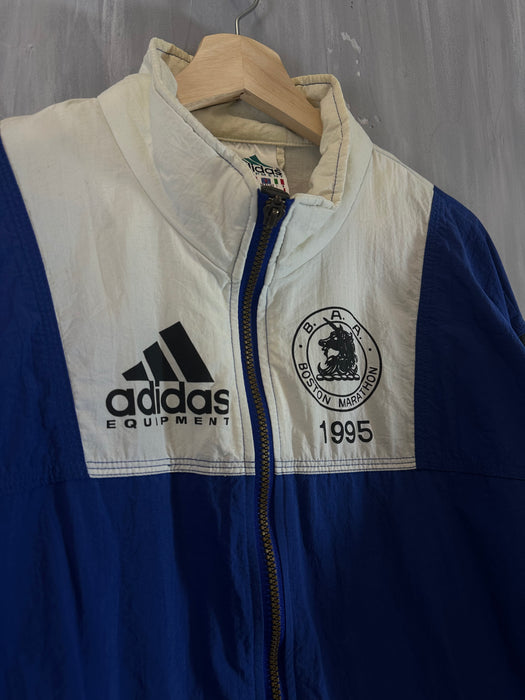 Vintage ‘95 Adidas Boston Marathon Track Jacket | Vitnage Clothing Store Canada