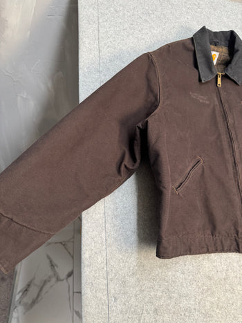 Vintage 2000’s Carhartt Detroit Work Jacket Dark Brown
