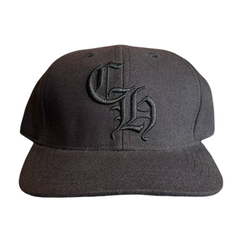 Chrome Hearts CH Logo Fitted Hat Black