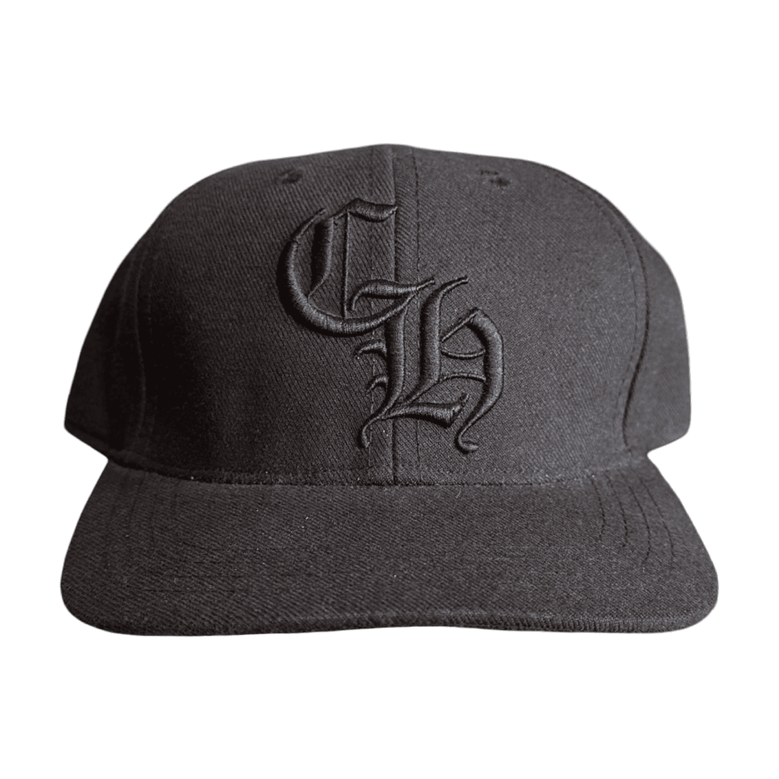 Chrome Hearts CH Logo Fitted Hat Black