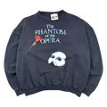Vintage Phantom of the Opera Crewneck Black