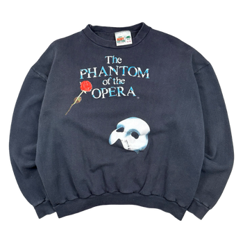 Vintage Phantom of the Opera Crewneck Black
