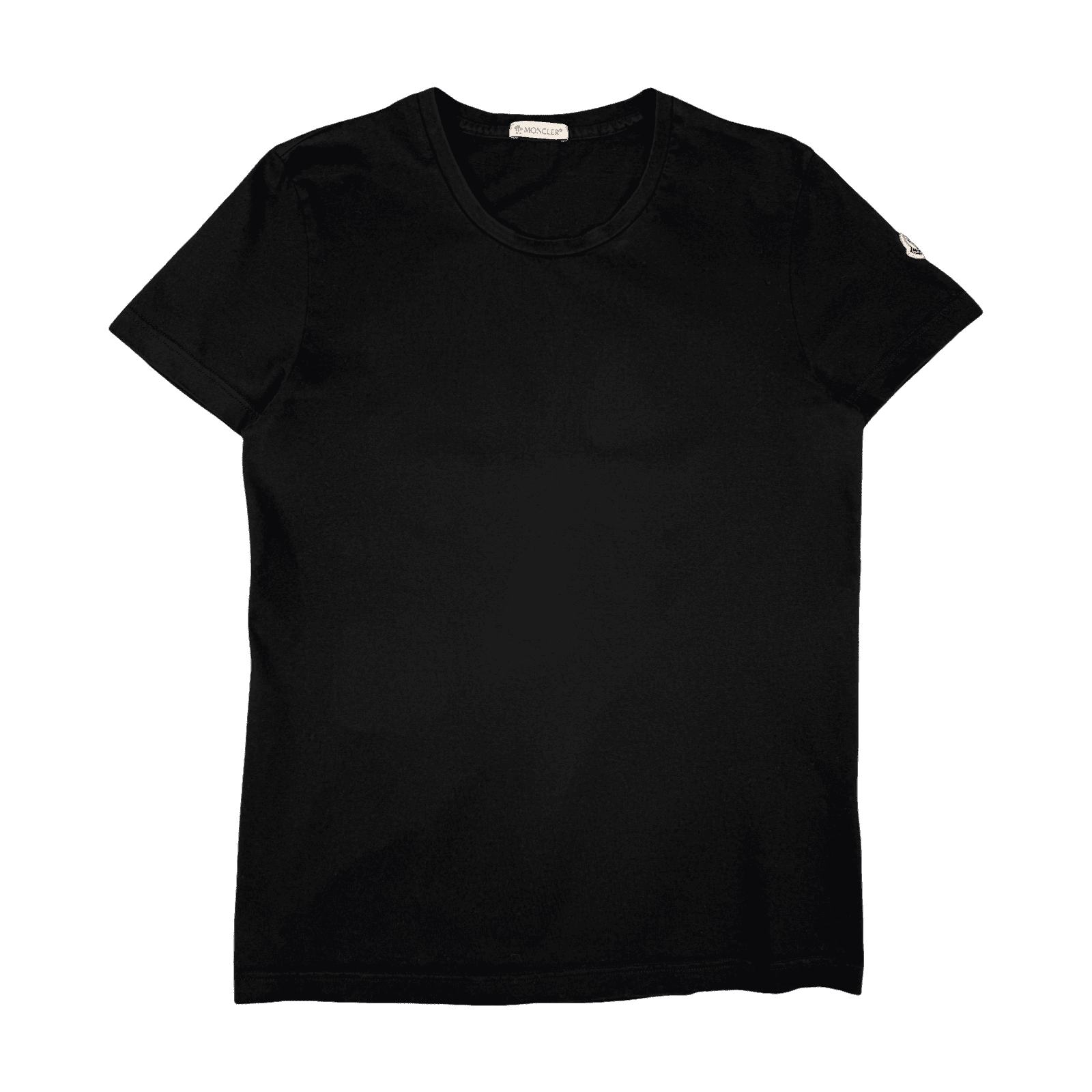 Moncler Side Patch Tee Black (USED)