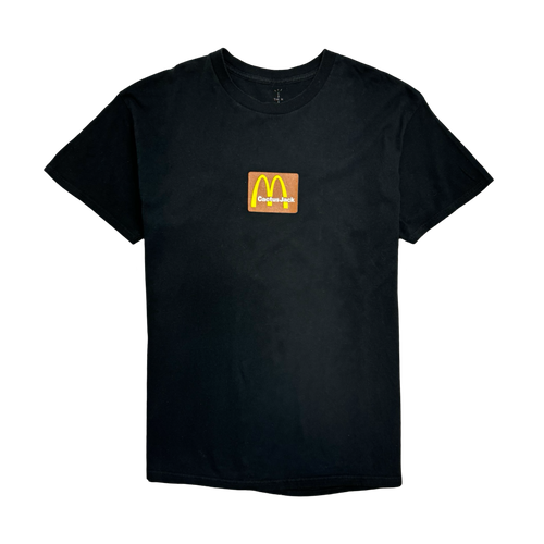 Travis Scott x McDonalds Sesame Tee Black/Brown (USED) | Vintage Clothing Store Canada