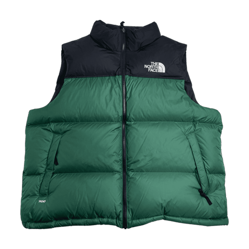 (XXL) The North Face Retro Nuptse 700 Fill Puffer Vest Green | Vintage Clothing Store Canada