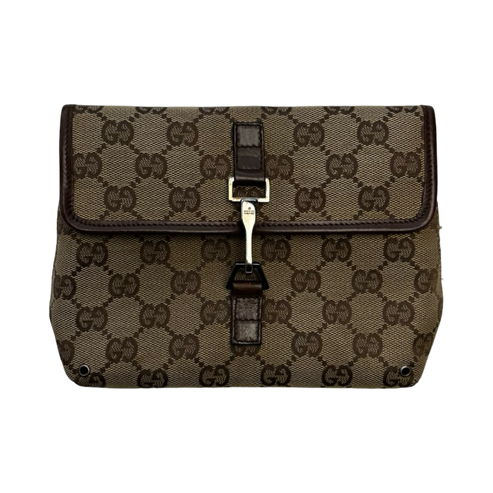 Gucci GG Canvas Jackie Belt Bag Brown | Vitnage Clothing Store Canada