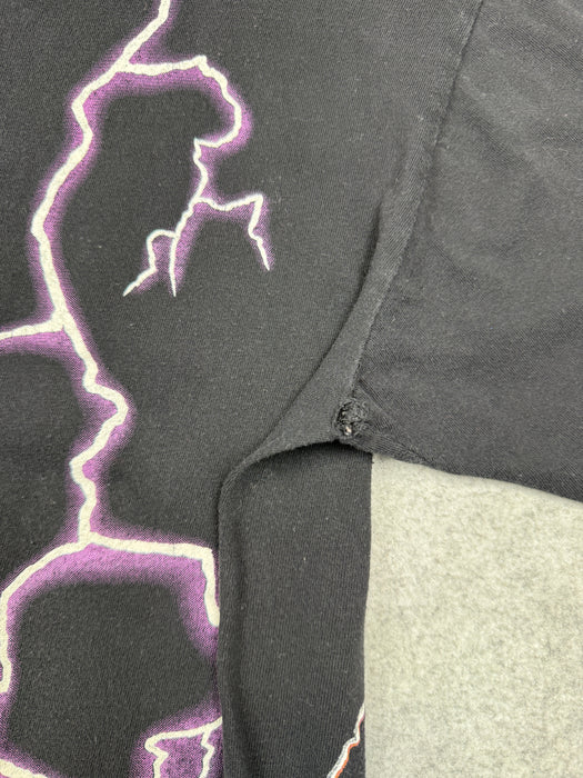 Vintage American Thunder Lightning Chief Tee Black | Vitnage Clothing Store Canada