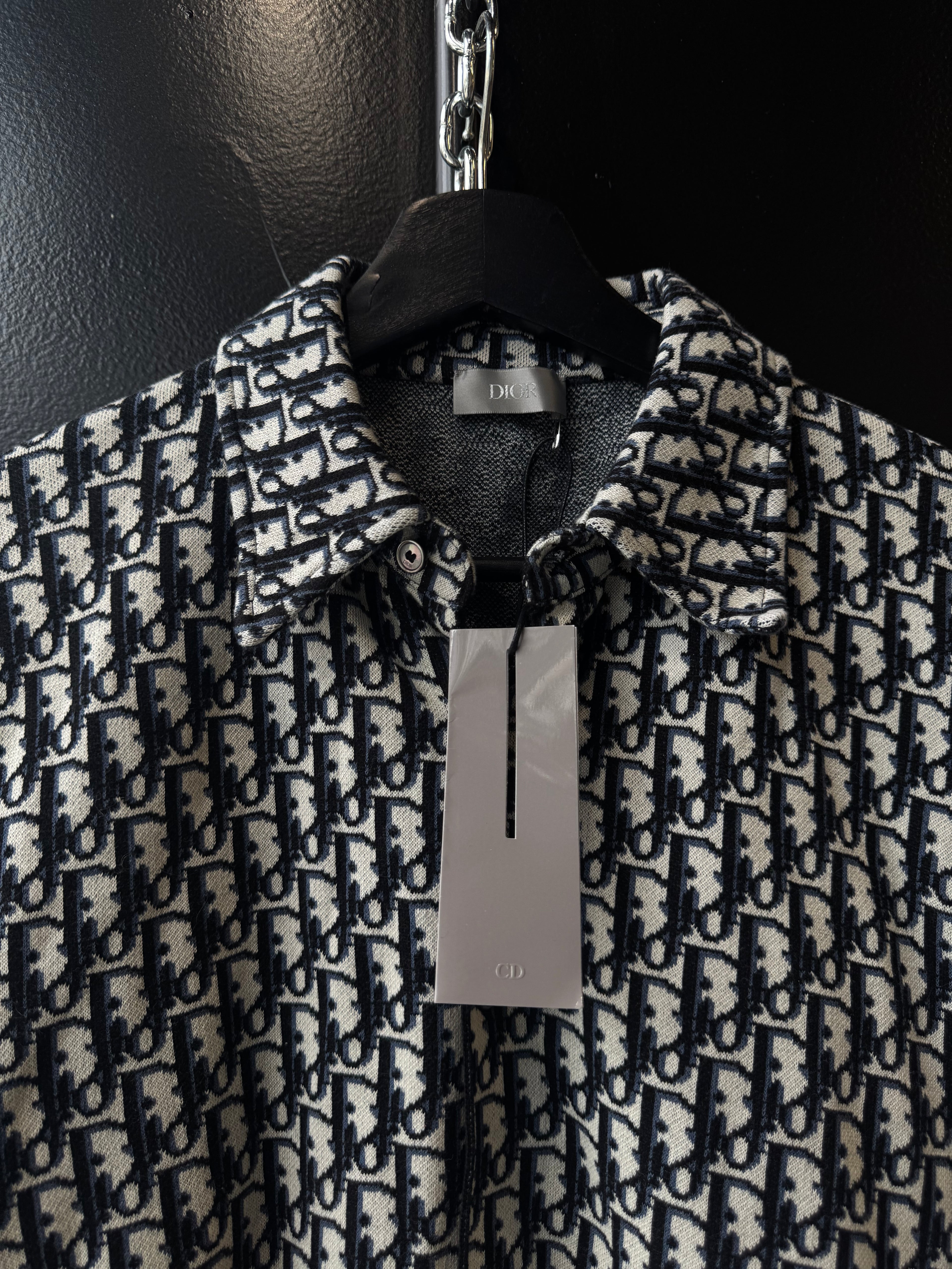 Dior oblique button up shirt