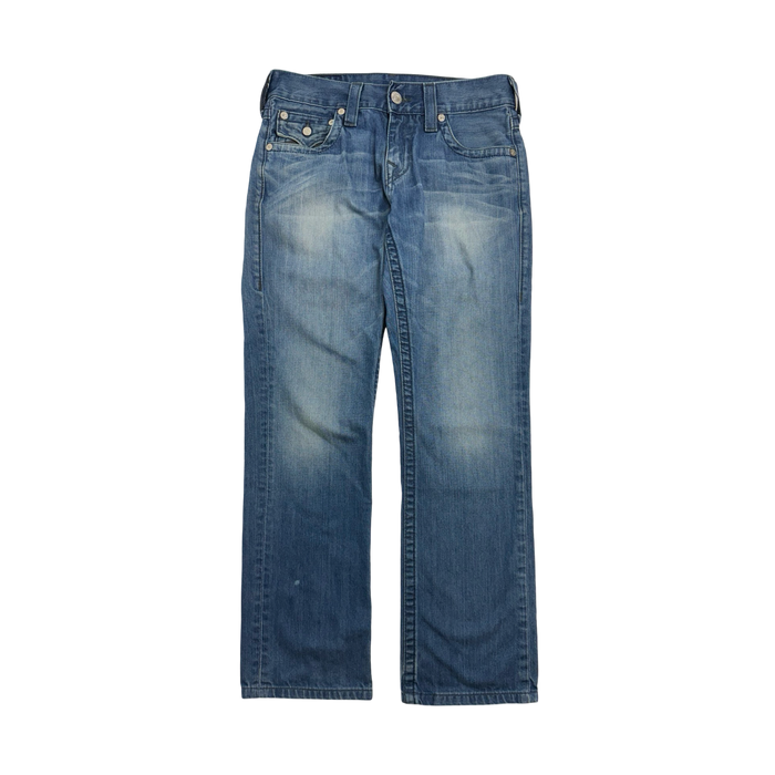 Vintage Y2k True Religion Straight Cut Denim Pants | Vitnage Clothing Store Canada