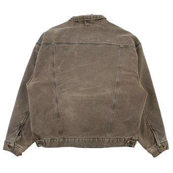 Vintage 90’s Carhartt Trucker Jacket Brown