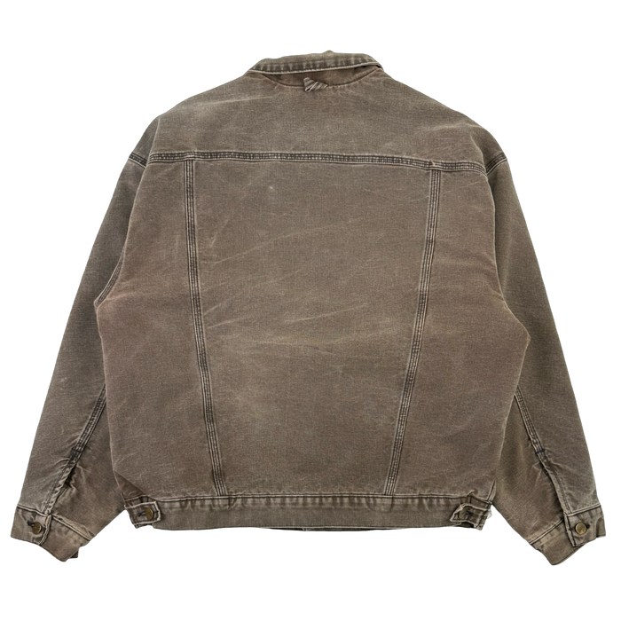 Vintage 90’s Carhartt Trucker Jacket Brown | Vitnage Clothing Store Canada
