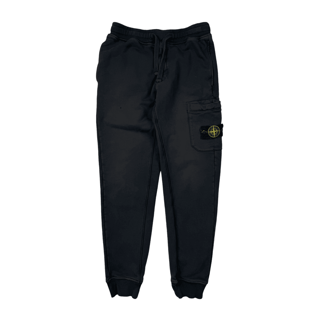 Stone Island Cotton Fleece Sweatpants Navy (USED)