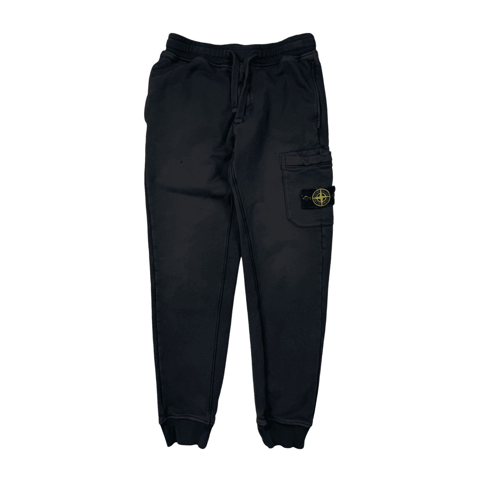 Stone Island Cotton Fleece Sweatpants Navy (USED)