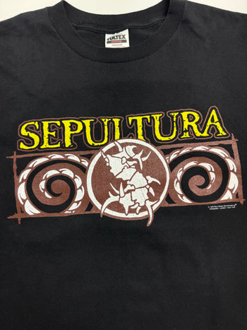 (L) Vintage '99 Sepultura Band Tee Black