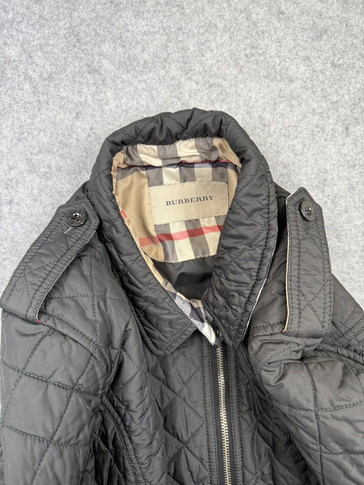 Women’s Burberry Quilted Jacket Black (USED) | Vitnage Clothing Store Canada