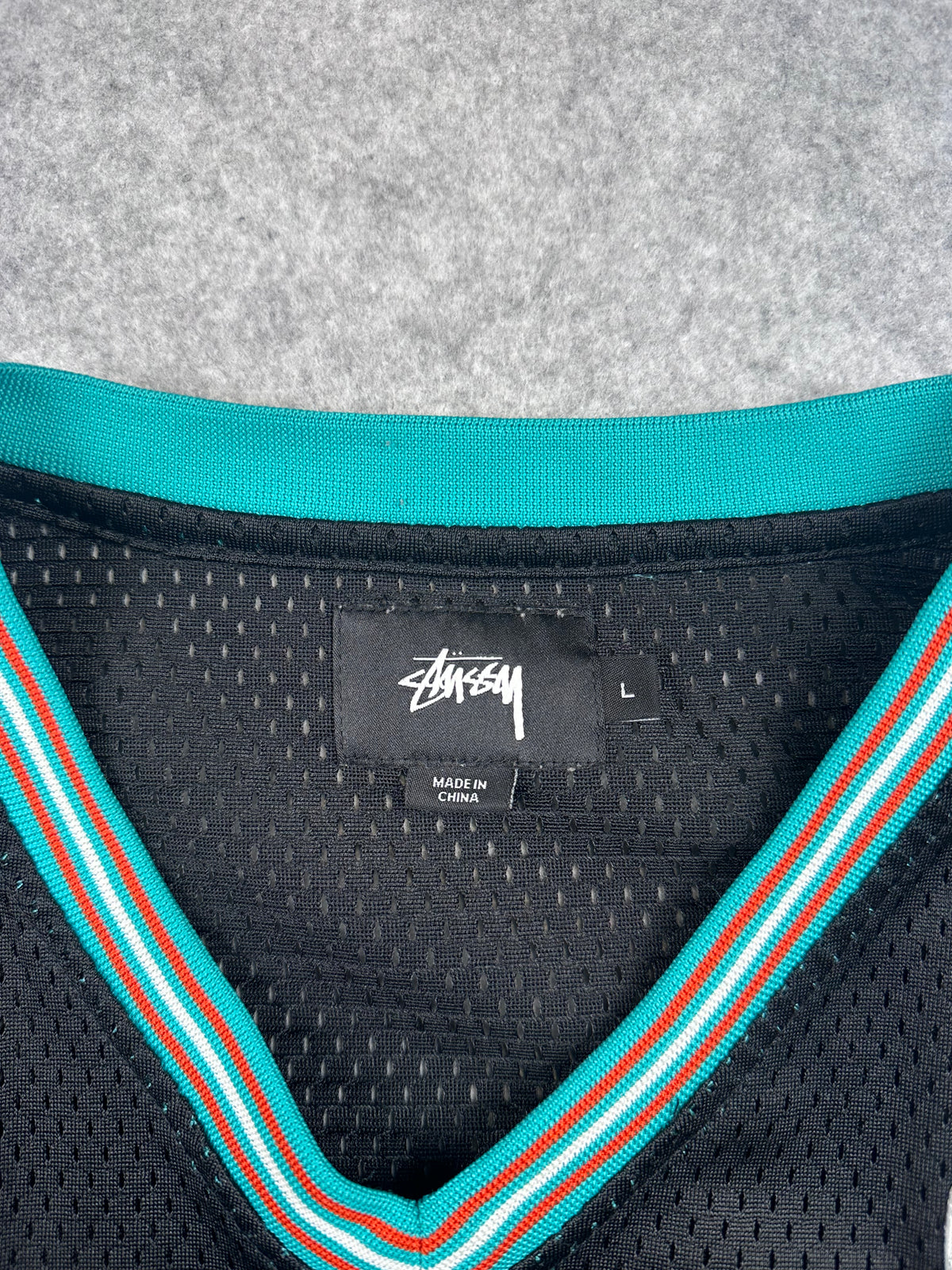 Stussy 35th Anniversary Football Jersey Black (USED)
