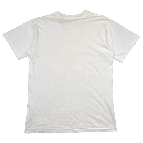 Vintage Simpsons Bart Green Bay Packers Tee White