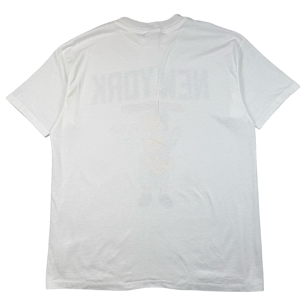 Vintage Bart Simpsons New York Yankees Tee White