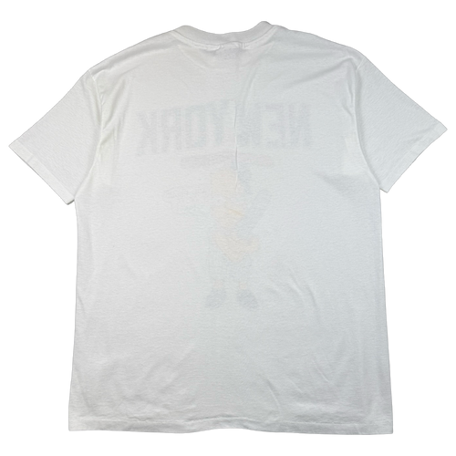 Vintage Bart Simpsons New York Yankees Tee White