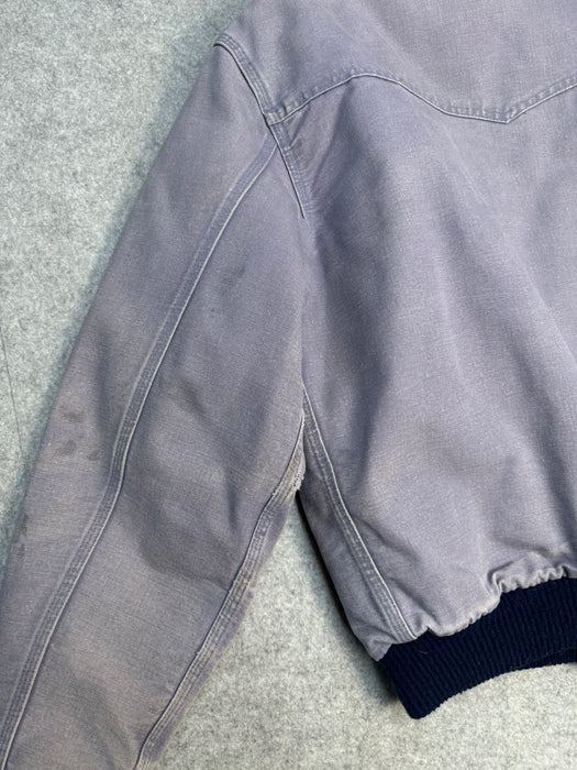 Vintage 1990’s Carhartt Santa Fe Centennial Work Jacket Faded Lilac | Vitnage Clothing Store Canada