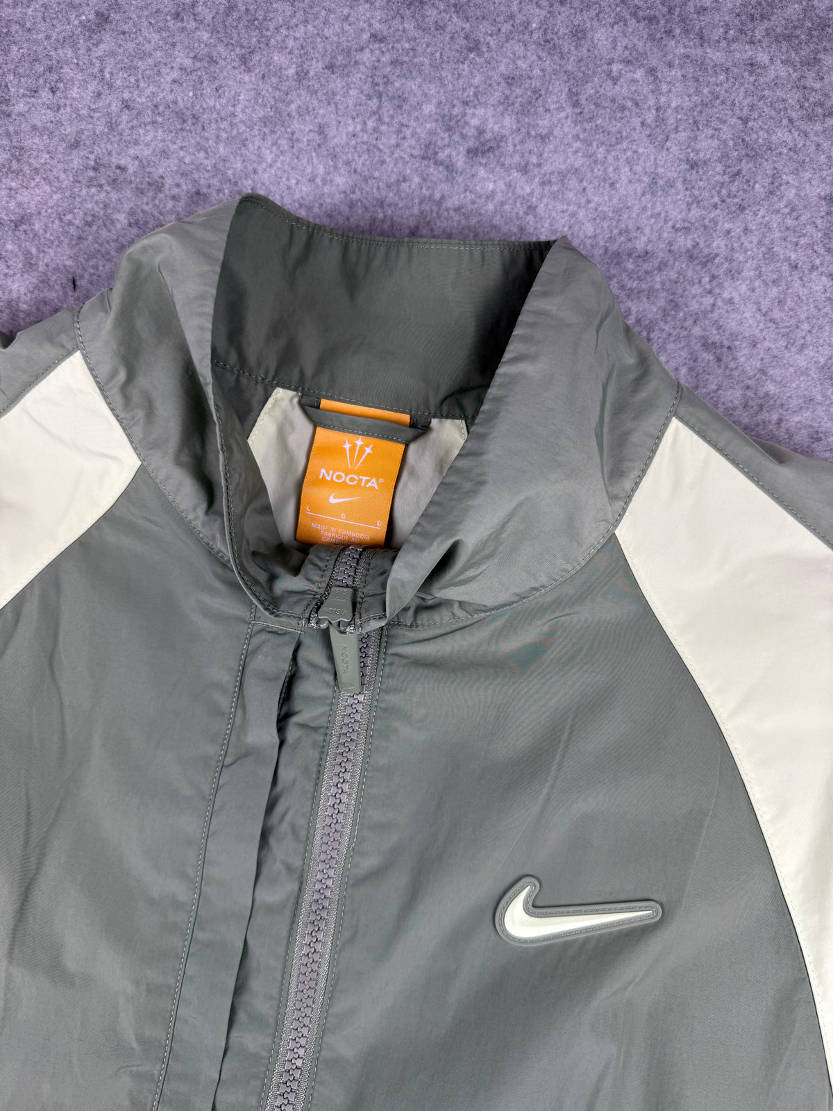 Nike x NOCTA Northstar Nylon Track Jacket Lime Green