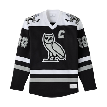 OVO Icon Hockey Jersey Black