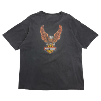 Vintage 90's Harley Davidson Sao Paulo Brasil Tee Black
