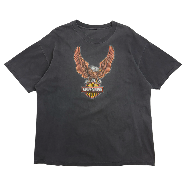 Vintage 90's Harley Davidson Sao Paulo Brasil Tee Black