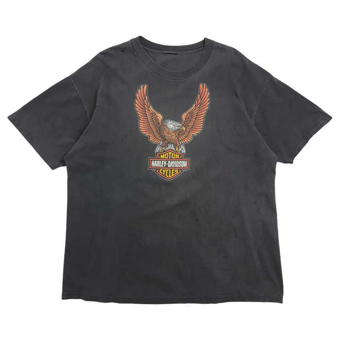 Vintage 90's Harley Davidson Sao Paulo Brasil Tee Black | Vitnage Clothing Store Canada