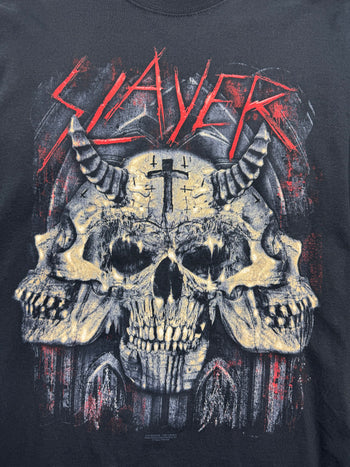 Vintage Slayer Band L/S Tee Black