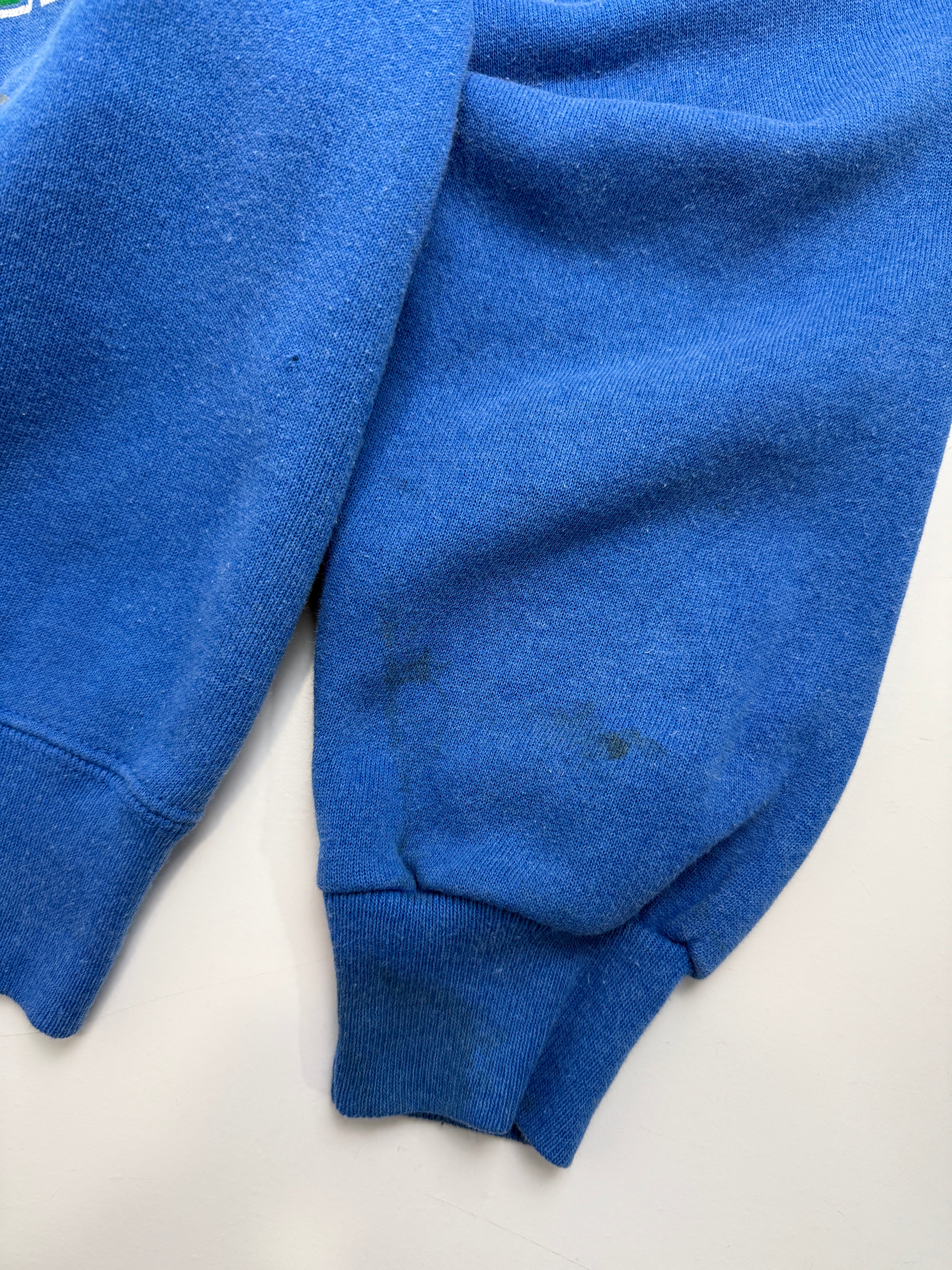 Vintage 1990's Minnesota Timberwolves Sweatshirt Blue