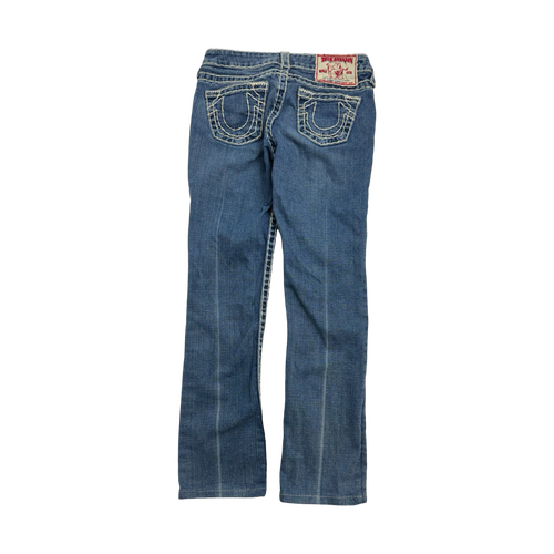 Vintage Y2k True Religion Johny Super T Cut Denim Pants | Vintage Clothing Store Canada