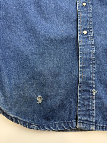 Vintage Carhartt Button-up L/S Shirt Denim