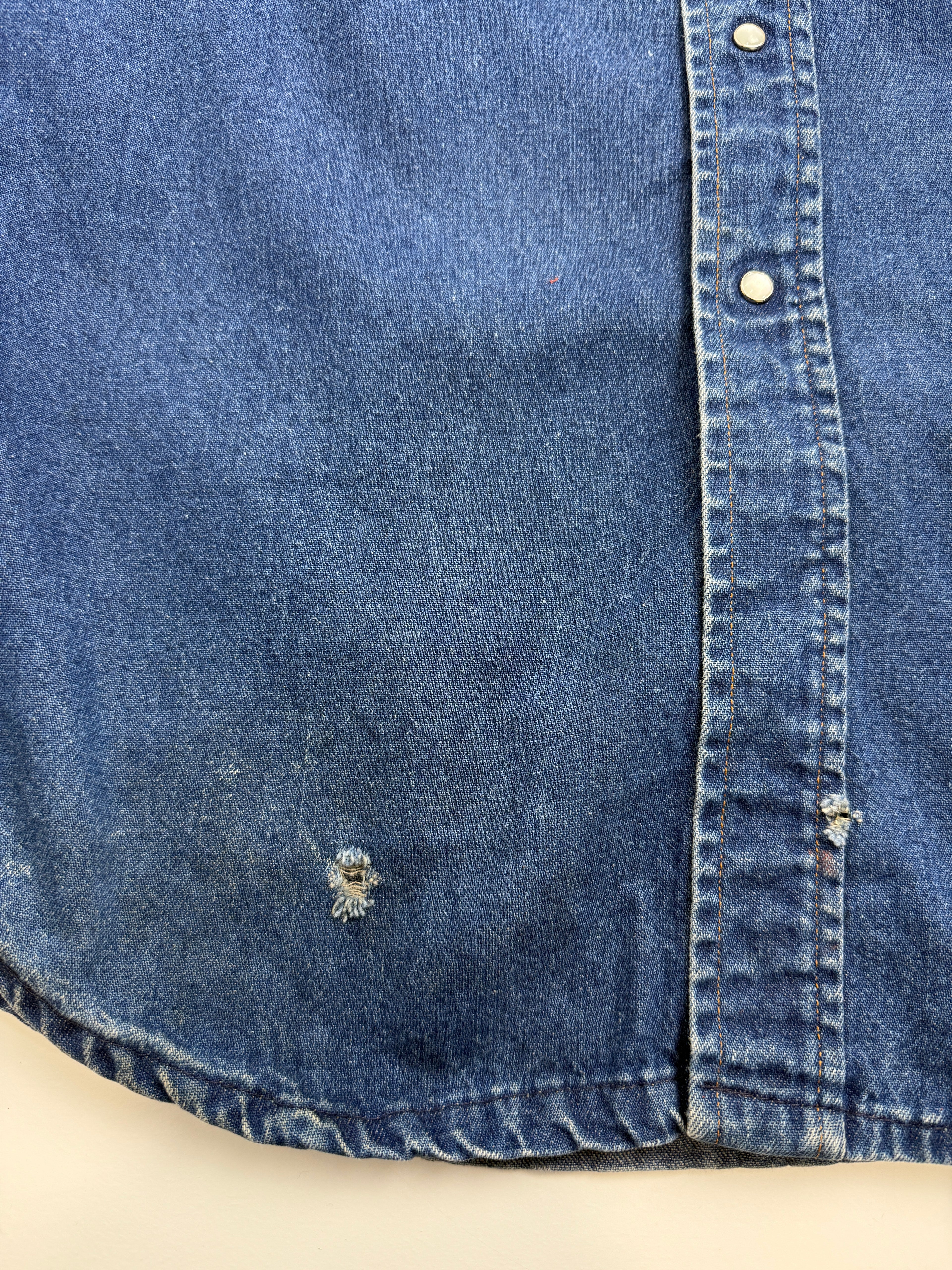 Vintage Carhartt Button-up L/S Shirt Denim