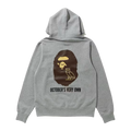BAPE x OVO Pullover Hoodie Grey