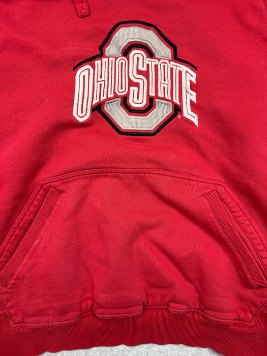 Vintage Nike Ohio State Hoodie Red | Vitnage Clothing Store Canada