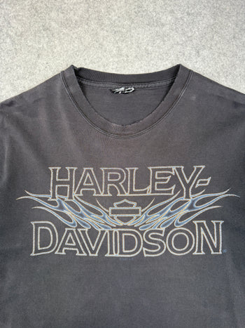 Vintage Harley Davidson Seacoast Tee Black