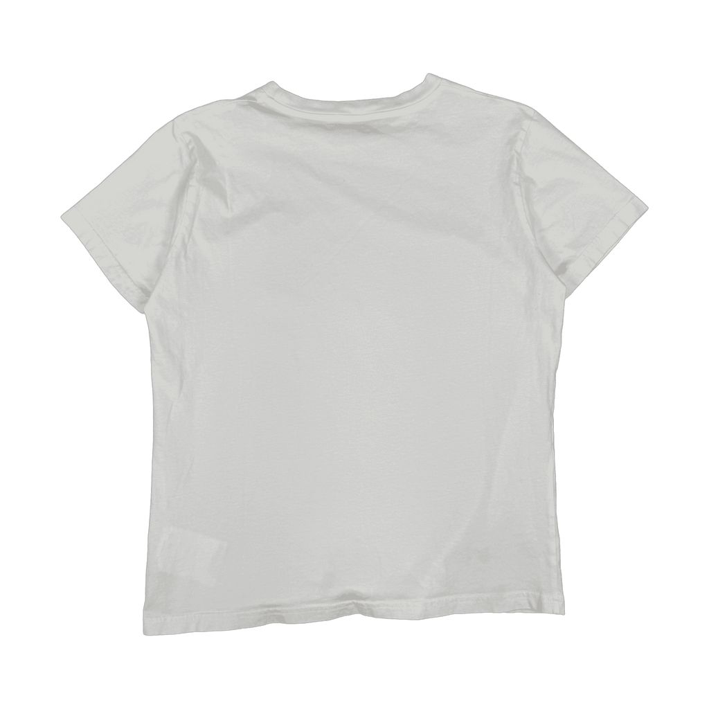Moncler Logo Tee White (USED)