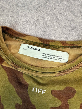 Off-White Temperature Tee Camo (USED)